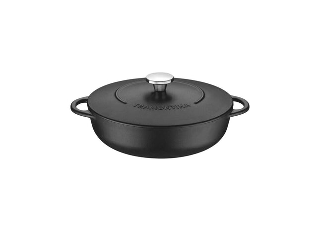 Tramontina Enamelled Cast Iron Shallow Casserole Dish 28cm (4.1l)