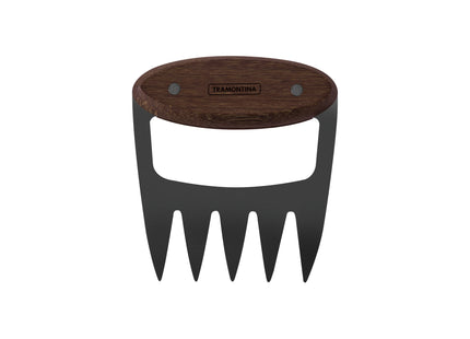 Tramontina Metallic BBQ Claw with Wooden Handle