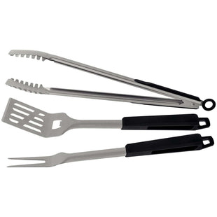 Tramontina Black Collection 3 Pcs. Barbecue Tools Set