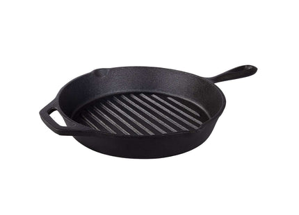 Tramontina Griddle Pan 26cm (1.65l) Pre-seasoned Cast Iron