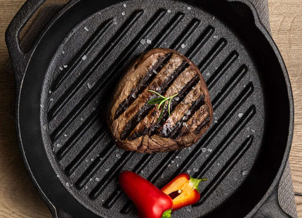 Tramontina Griddle Pan 26cm (1.65l) Pre-seasoned Cast Iron