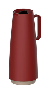 Tramontina Thermal Flask with Interior Glass Container (Red, 1.0l)