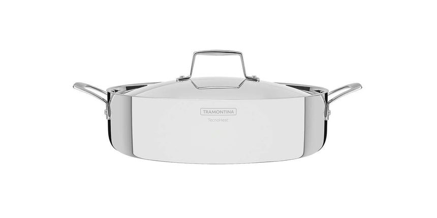 Tramontina Grano 3-Ply Stainless Steel Shallow Dish 30cm (5.6l)
