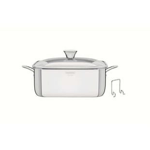 Tramontina 3-Ply Stainless Steel Square Casserole 26cm (7.3l)