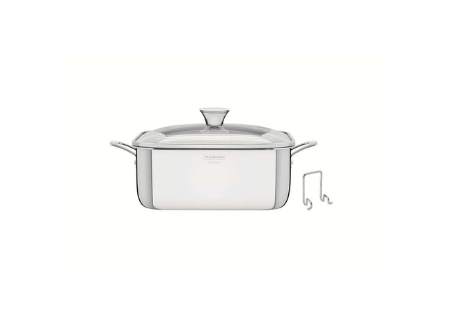 Tramontina 3-Ply Stainless Steel Square Casserole 26cm (7.3l)