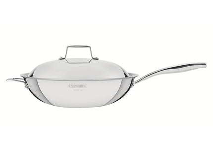 3-Ply Stainless Steel Wok 32cm (5.2l)