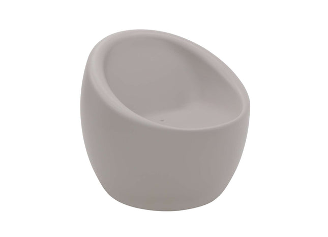 Tramontina Oca Polyethylene Lounge Chair (Grey)