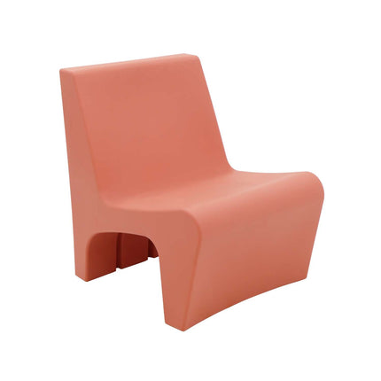 Tramontina Berta Polyethylene Lounge Chair (Orange) - Tramontina Store UK