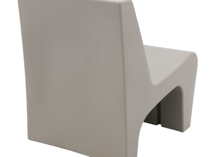 Tramontina Berta Polyethylene Lounge Chair (Grey) - Tramontina Store