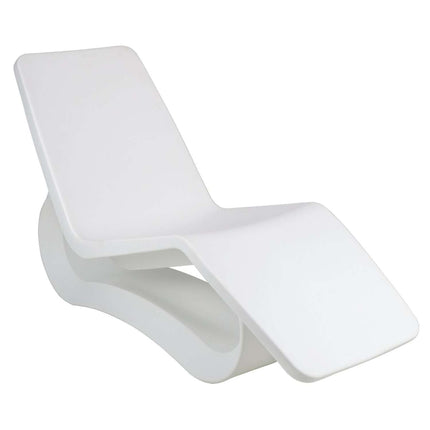 Tramontina Octo Polyethylene Sun Lounger (White) - Tramontina Store UK