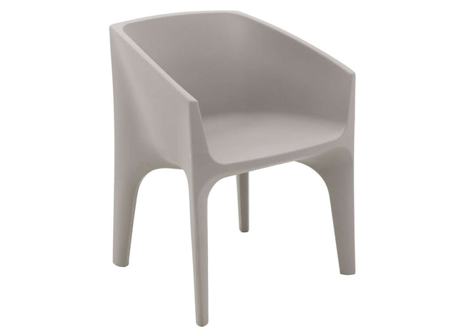 Tramontina Paco Polyethylene Lounge Chair (Grey)