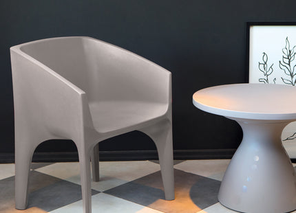 Tramontina Paco Polyethylene Lounge Chair (Grey) - Tramontina Store