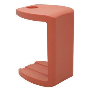 Tramontina Vira Polyethylene Side Table/Stool (Orange)