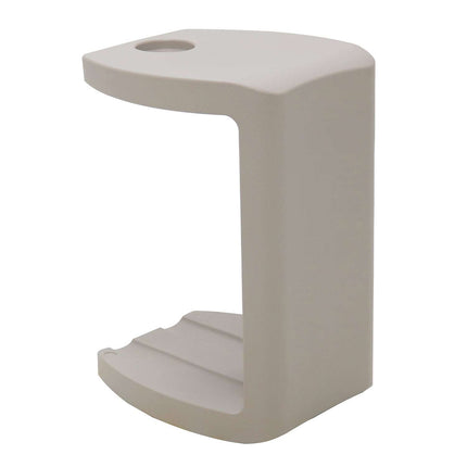 Tramontina Vira Polyethylene Side Table/Stool (Grey) - Tramontina Store UK