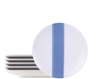Tramontina Soho 6 Pcs. Fine Porcelain Side Plate Set 21 cm