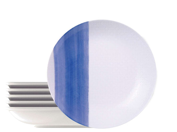 Tramontina Soho 6 Pcs. Fine Porcelain Deep Plate Set 22 cm - Tramontina Store UK