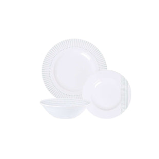 Tramontina Monocroma 12 Pcs. Fine Porcelain Dinner Set