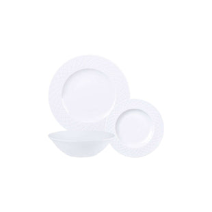 Tramontina Ingrid 12 Pcs. Fine Porcelain Dinner Set