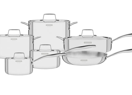 Tramontina 3-Ply Stainless Steel 6 Pcs. Cookware Set Tramontina Store