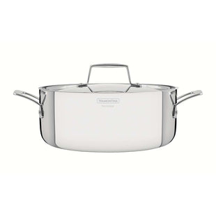 Tramontina 3-Ply Stainless Steel Casserole 24cm (4.7l)