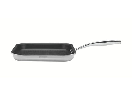 Tramontina 3-Ply Stainless Steel Non-Stick Griddle Pan 28cm (1.9l) Tramontina Store