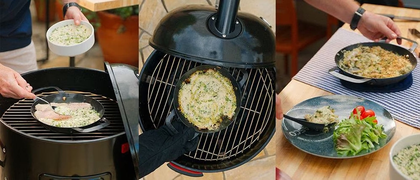 Herb-Crusted Tilapia on the Smoker Grill