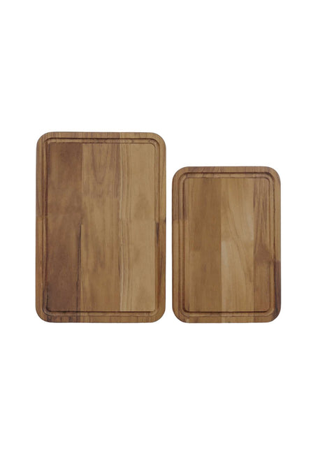 Tramontina Teak Wood 2 Pcs. Cutting Board Set