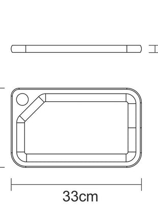 Tramontina Chopping Board 33cm x 20cm - Tramontina Store UK