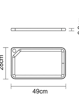 Tramontina Chopping Board 49cm x 28cm - Tramontina Store UK