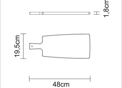 Tramontina Chopping Board 48cm x 19.5cm