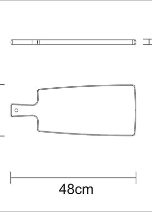 Tramontina Chopping Board 48cm x 19.5cm - Tramontina Store UK