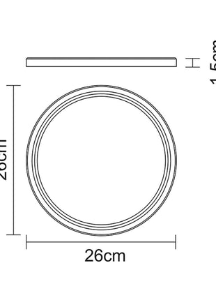Tramontina Steak Plate Ø26 x 1.5cm - Tramontina Store UK