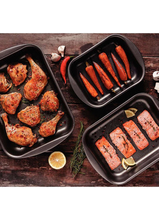 Tramontina Non-stick 3 Pcs. Roasting Pan Set - Tramontina Store UK