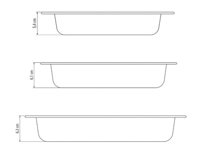 Tramontina Non-stick 3 Pcs. Roasting Pan Set