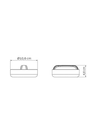 Tramontina Non-stick Aluminium Burger Press 10 cm - Tramontina Store UK