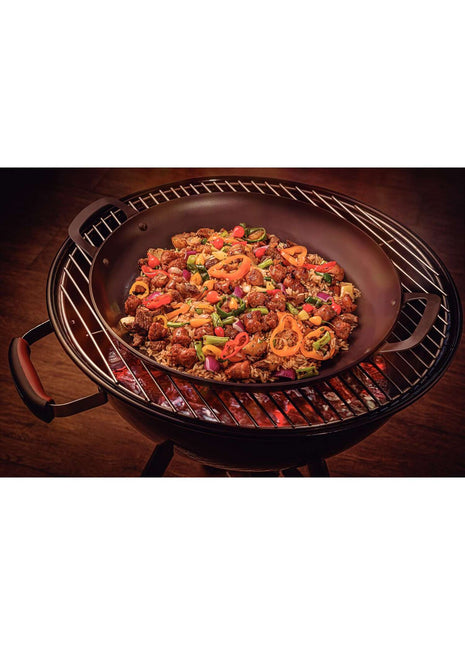Tramontina Carbon Steel Outdoor Paella Pan 40 cm - Tramontina Store UK