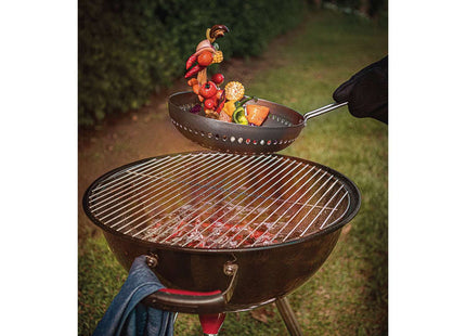 Tramontina Anodised Aluminium Barbecue Wok 26cm