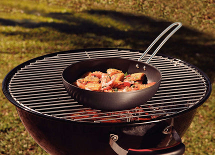 Tramontina Anodised Aluminium Barbecue Wok 24 cm - 2.2l