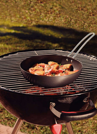 Tramontina Anodised Aluminium Barbecue Wok 24 cm - 2.2l - Tramontina Store UK