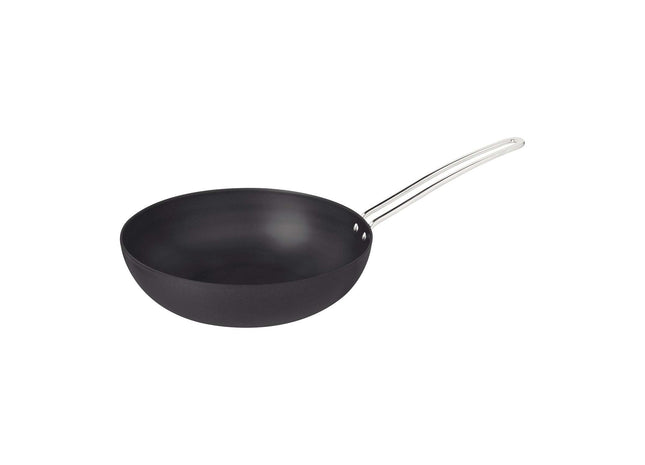 Tramontina Anodised Aluminium Barbecue Wok 24 cm - 2.2l