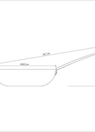 Tramontina Anodised Aluminium Barbecue Wok 24 cm - 2.2l - Tramontina Store UK