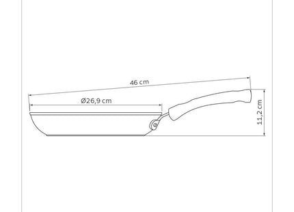 Tramontina Non-Stick Frying Pan 26cm - 2.0l