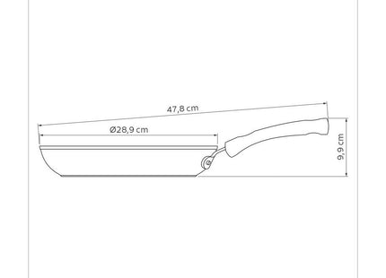 Tramontina Non-Stick Frying Pan 28cm - 2.4l