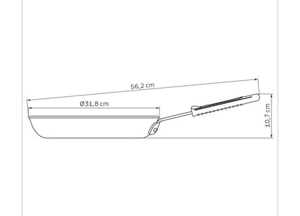 Professional Non-Stick Frying Pan 30cm - 3.0l