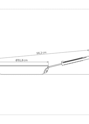 Tramontina Non-Stick Frying Pan 30cm - 3.0l - Tramontina Store UK