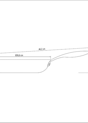 Tramontina Enamelled Cast Iron Frying Pan 26cm (2.1l) - Tramontina Store UK