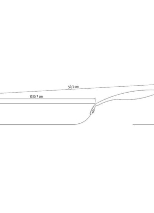 Tramontina Enamelled Cast Iron Frying Pan 30cm (3l) - Tramontina Store UK