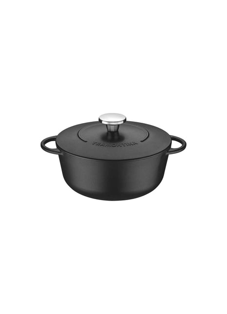 Tramontina Enamelled Cast Iron Casserole Dish 24cm (4l) - Tramontina Store UK