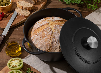 Tramontina Enamelled Cast Iron Casserole Dish 24cm (4l)