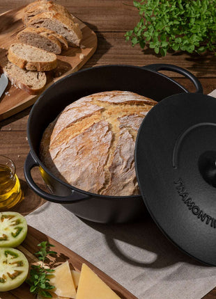 Tramontina Enamelled Cast Iron Casserole Dish 24cm (4l) - Tramontina Store UK